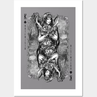 ARTEMISIA warrior woman Posters and Art